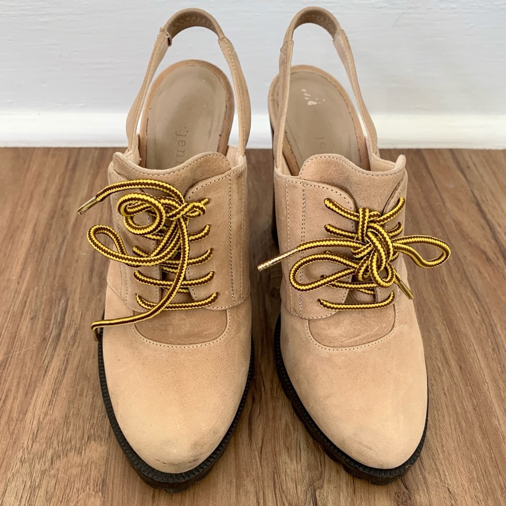 Jenni Kayne Suede Slingback Pumps